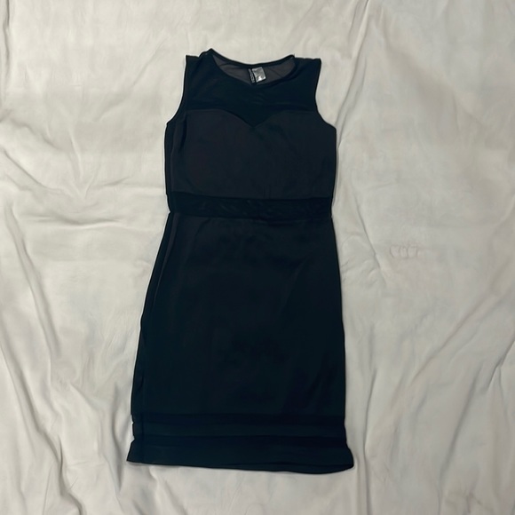 H&M Mesh Panel Bodycon Dress - Picture 1 of 3